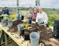 Orakei Community Garden Day with Sustainable Business Network