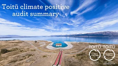 First year climate positive certified COMPLETE!